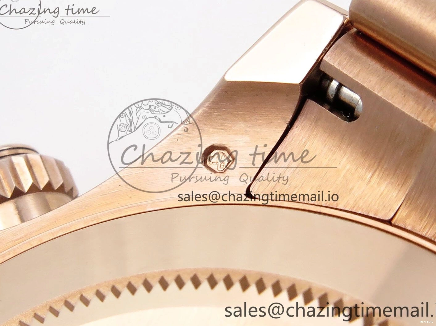 MiroTime 0302 Daytona 116505 KING 1:1 Best Edition Chocolate Dial on RG Bracelet SH OdorResistant 1932